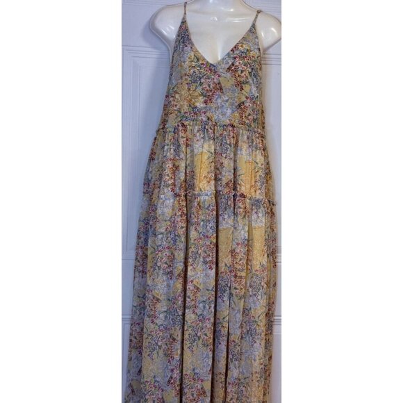 LaBiz Maxi Floral Boho Dress Fairycore Resort Aloha - Picture 2 of 7